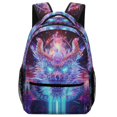 Sac à dos dragon créatif pour l'école et les voyages des ados