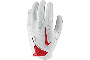 Nike Yth Vapor Jet 7.0 Receiver Gloves University Red Youth Large