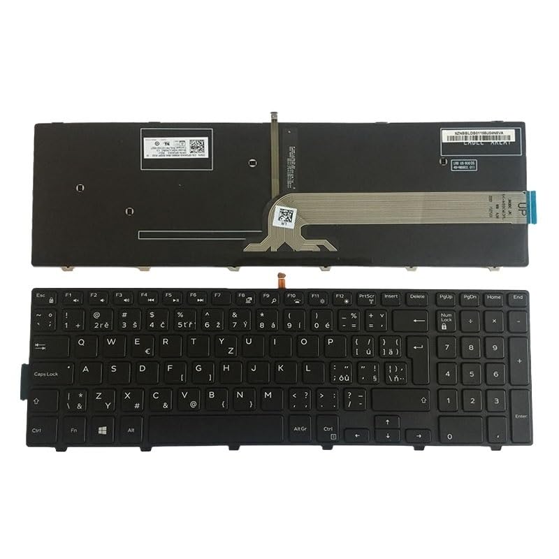 Clavier d'ordinateur portable pour réparer Inspiron 15 3558 touches bloquées usées