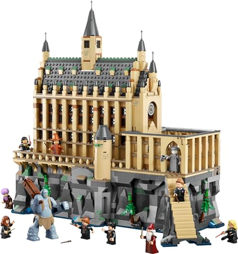 Harry Potter Castello di Hogwarts: Sala Grande, Giocattolo da Collezione con 11 Minifigure tra cui Hermione Granger, Giochi Fantasy per Bambini e Bambine da 10 Anni, Idea Regalo Magica 76435 - Lego - Immagine 9