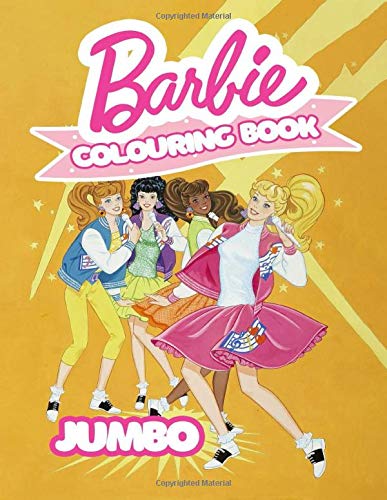 Barbie JUMBO Colouring Book: Amazing Colouring Book For Kids of All ...