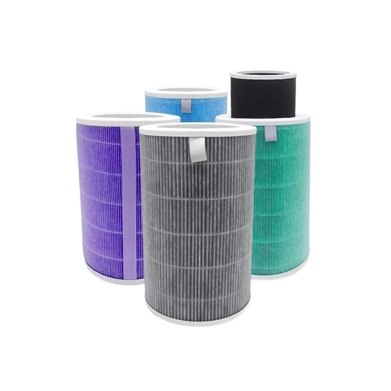 Reemplazo for purificador de Aire 1/2/2S/2C/2H/3/3C/3H Filtro purificador de Aire PM2.5 Filtro antibacterias Formaldeh(Green)