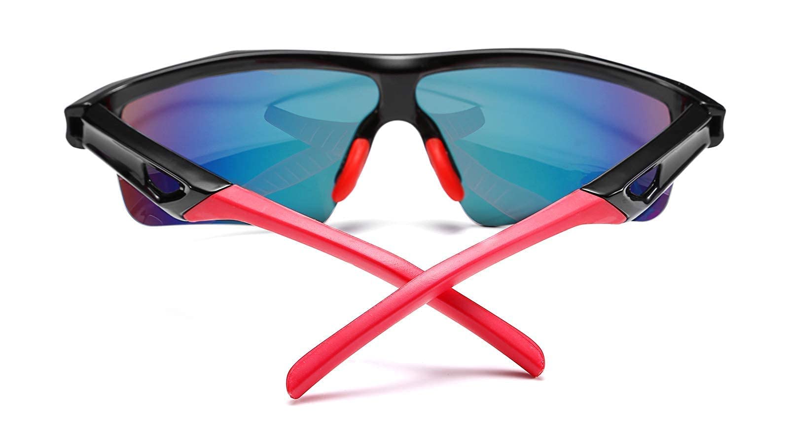 Karsaer Kids Teens Baseball Polarized Sunglasses Sports Tr90 Frame Boys Girls Cycling E1002, Black - Image 4 thumbnail