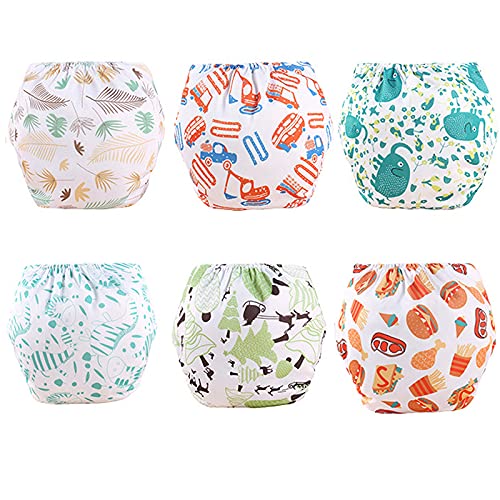 ElecMotive Luierbroekje/oefenbroekje voor baby's en peuters (jongens en meisjes) van 1-3 jaar; verstelbaar, wasbaar… - Afbeelding 3