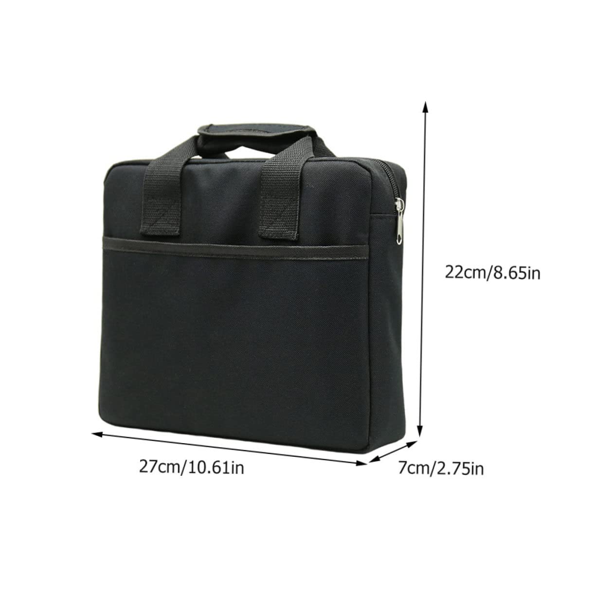 ifundom Portable Guitar Effector Bag Oxford Cloth Hard Shell Organizer Water Resistant for Daily Use
