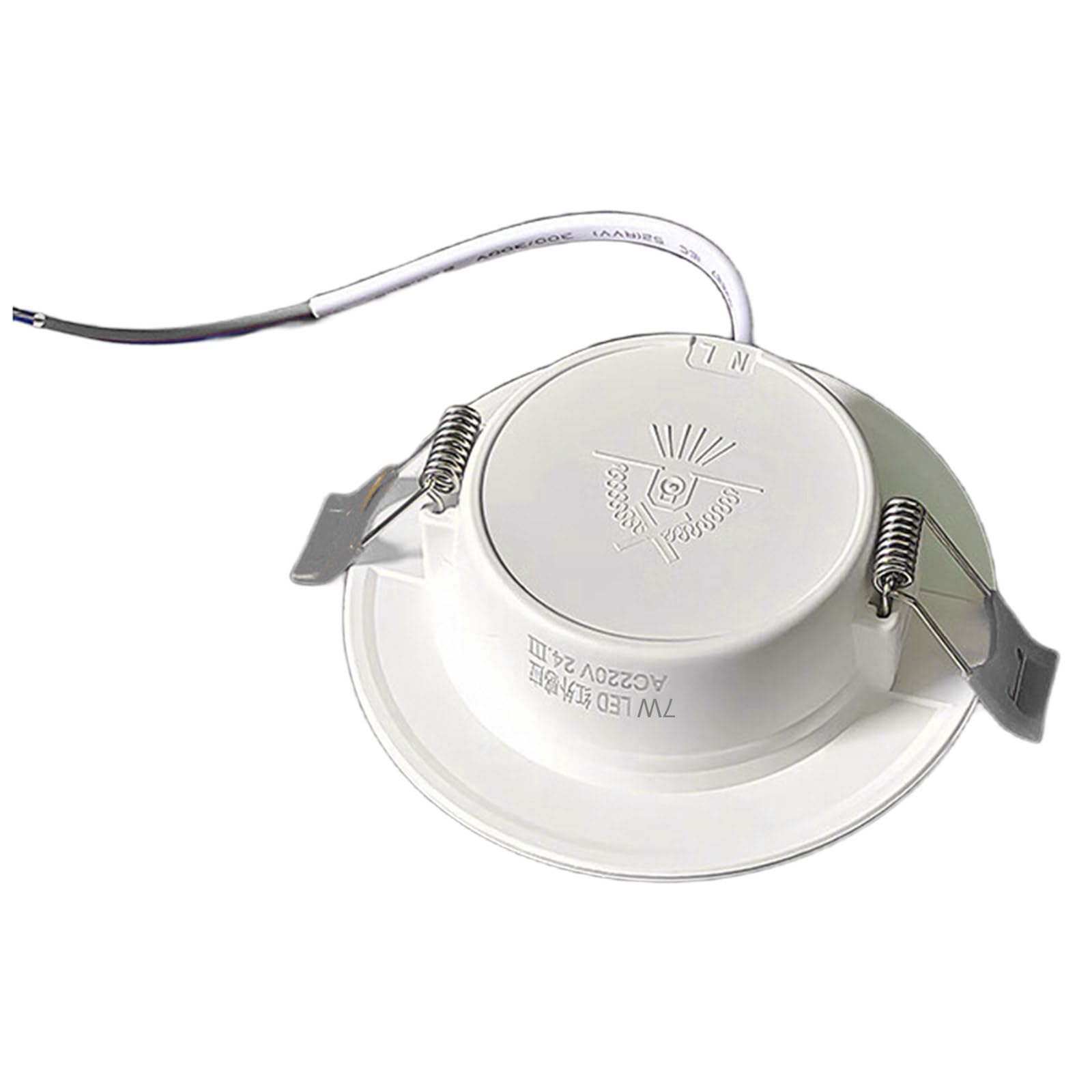 Msioytog Grasps Complimentary Automatic LED Downlight 180° Wide Corner Detection Delay Change Installation Friendly for Various Spaces Easy Install Transducer Downlight