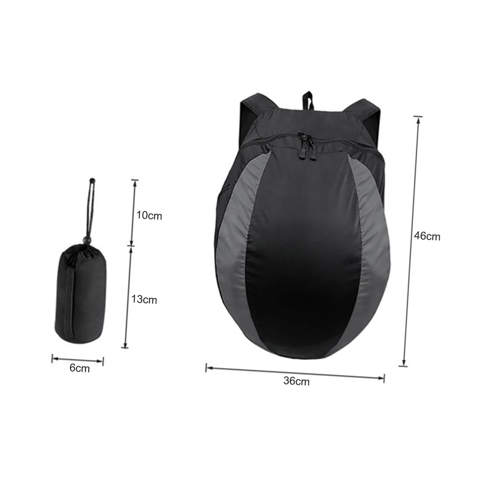 Bolsas Moto para Mochila Casco Motocicleta Ligera Adecuada para Ciclismo Deportes Entrenamiento Físico Bolsa sillín Motocicleta