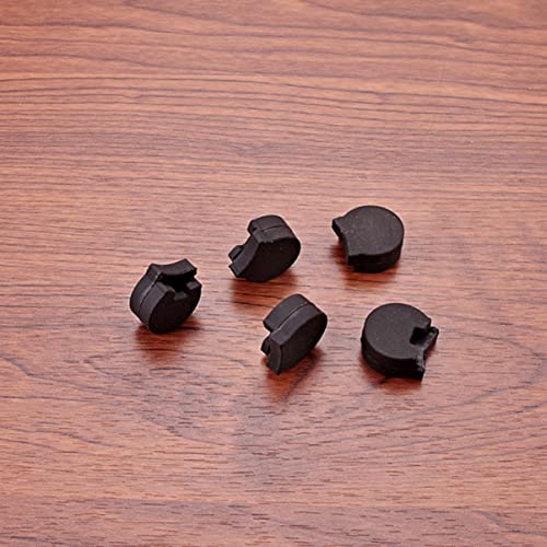 JOINPAYA 5 StüCk DaumenstüTzen FüR Klarinette – Praktische Daumenschoner Aus Langlebigem Material Oboe Daumenauflagen ZubehöR in Schwarz