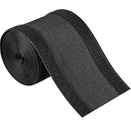 WILLBOND Carpet Cord Cover Cable Protector Floor Cover Cable Protector Management Only for Commercial Office Carpet(9.84 ft,Black)
