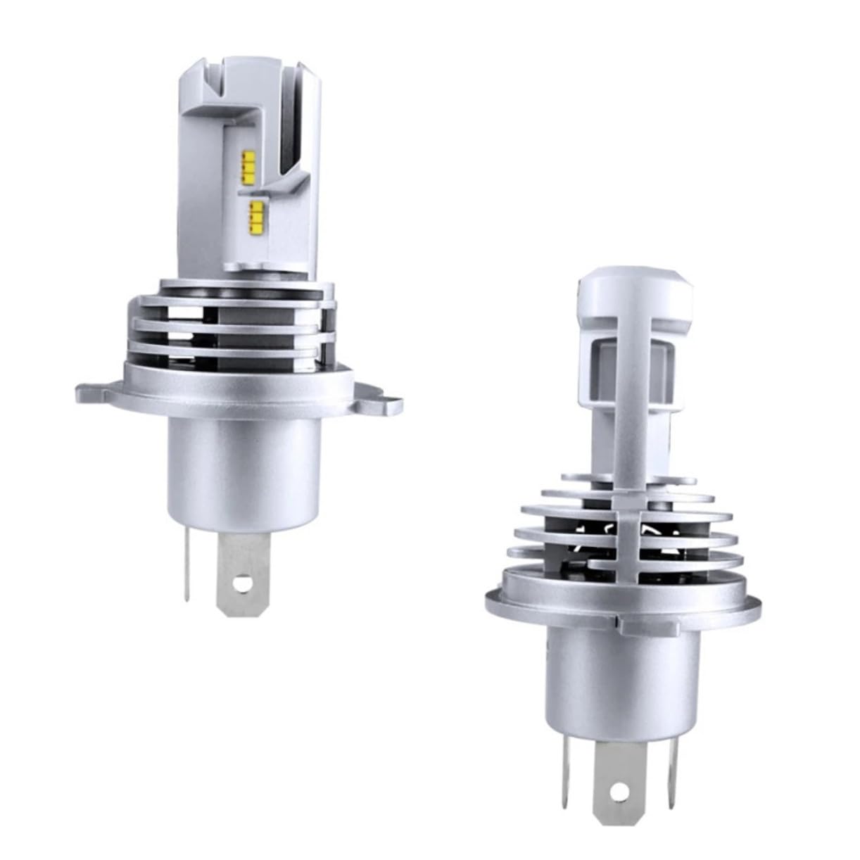 2 pièces LED Ampoules LED Voiture Phare Puissant Lumineux pour Feux Croisement et Route Homologué