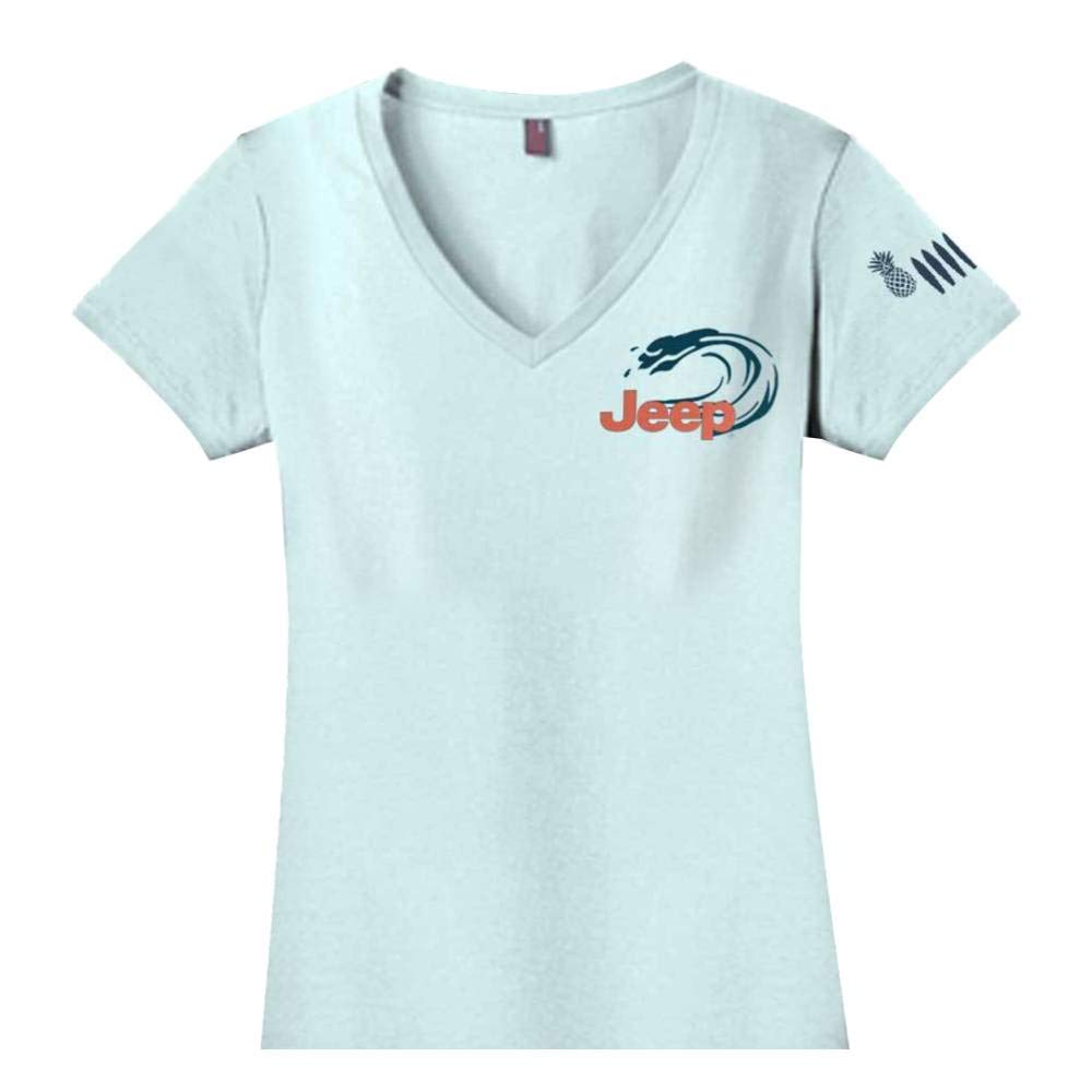 JeepLadies Beachin' Good Time V-Neck T-Shirt for Women