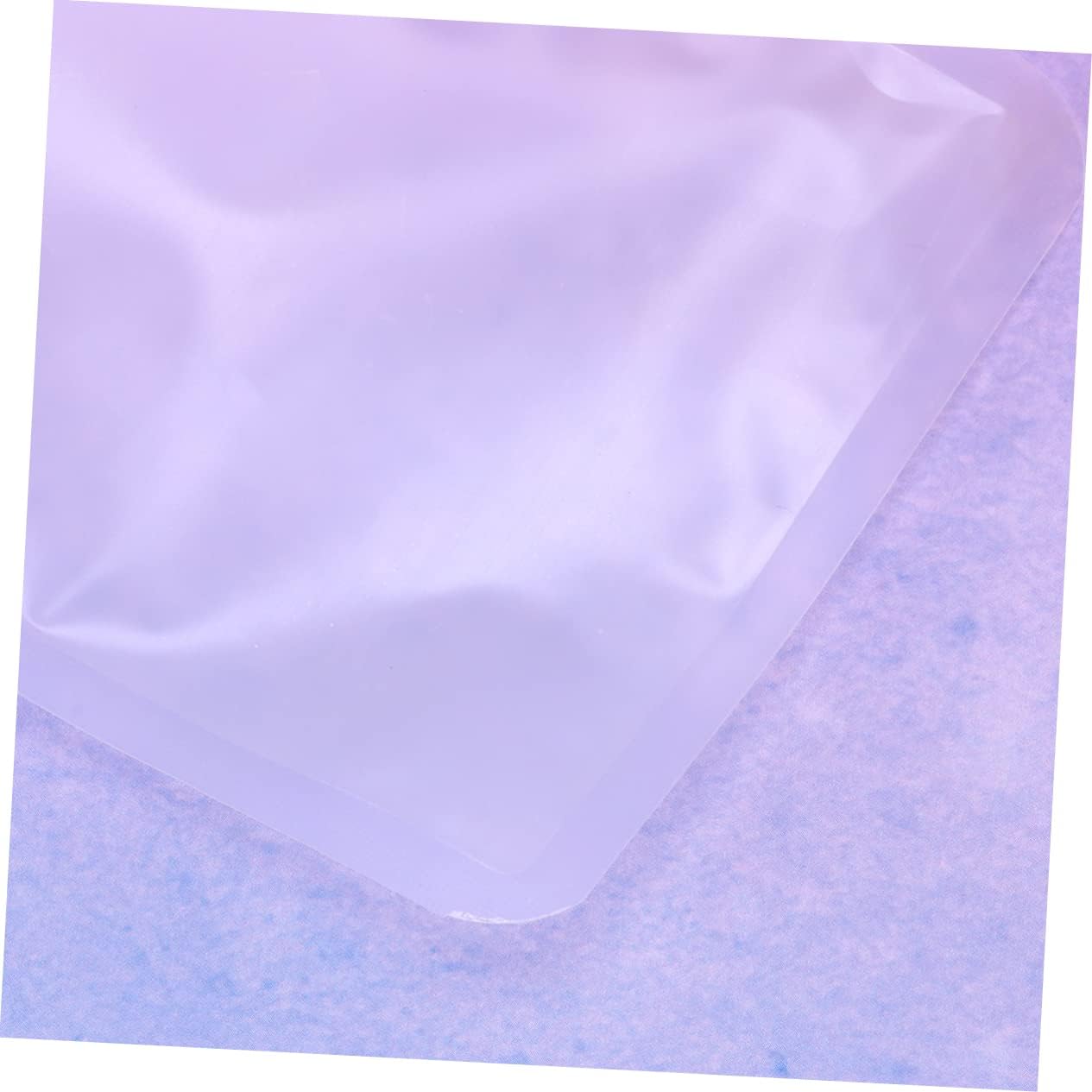 100pcs Reusable Snack Baggies Self-standing Zippered Pouches for Food Storage