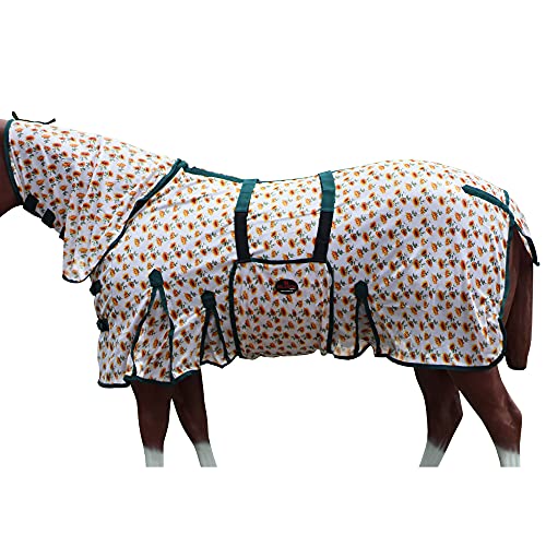 HILASON 75 Inches Horse Fly Sheet Ultra Violet Rays Protect ...