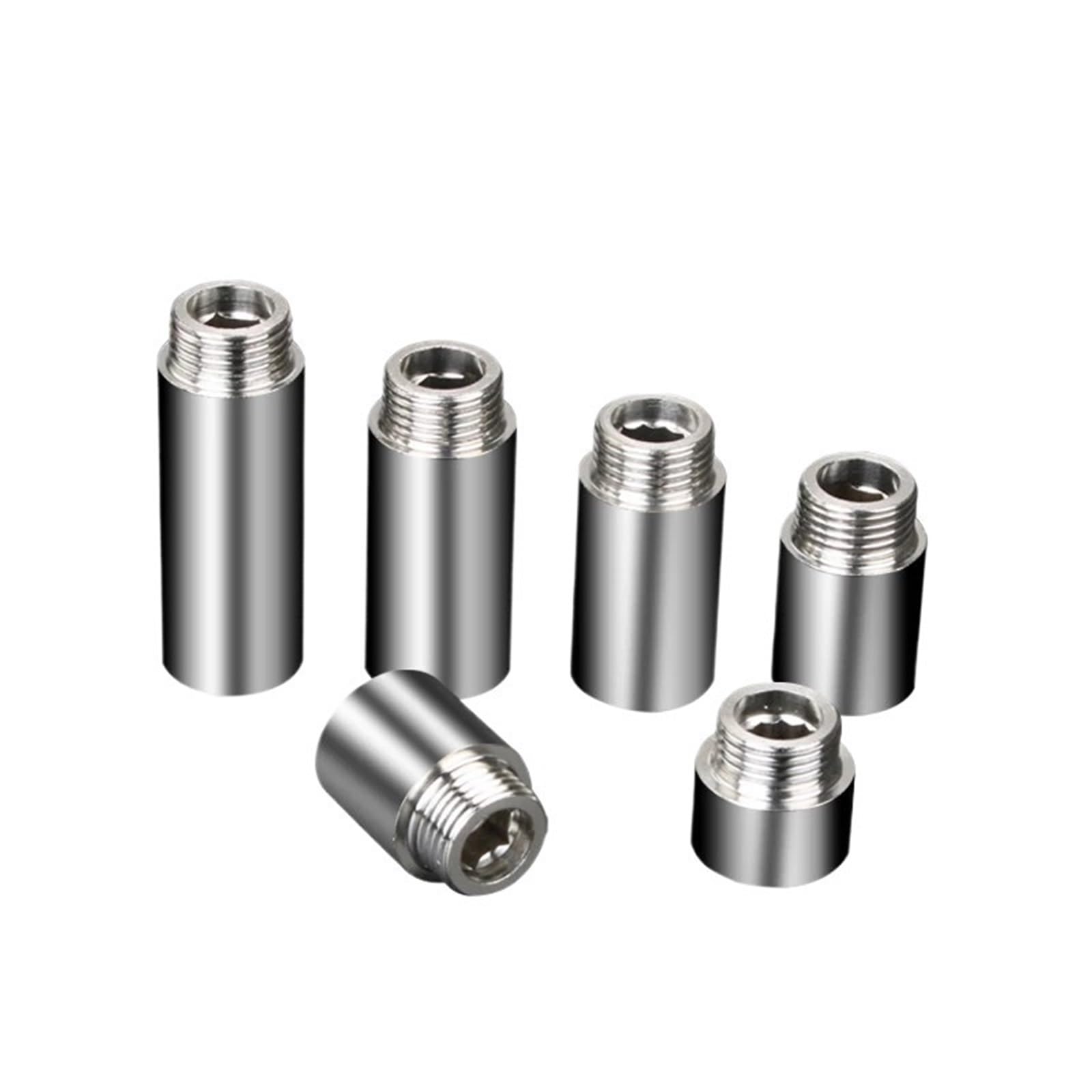 Stainless Steel Extension Fitting 1/2" 3/4" BSP Female Male Thread Quick Adapter Coupler 10-60mm(15mm)