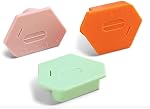 3PCS Magnetic Seam Guide for Sewing Machine, Multifunctional Polygonal Hemmer Guide with Scale, Magnet Hem Guide for Magnet Making Machines