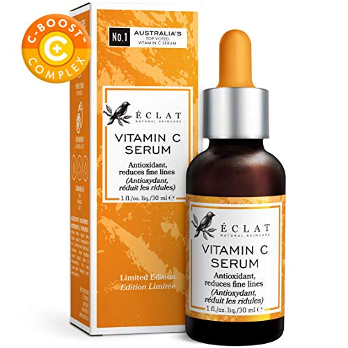 Sérum de Vitamina C Cara/Cuello/Ojos – 5 VECES MÁS POTENTE - Sérum...