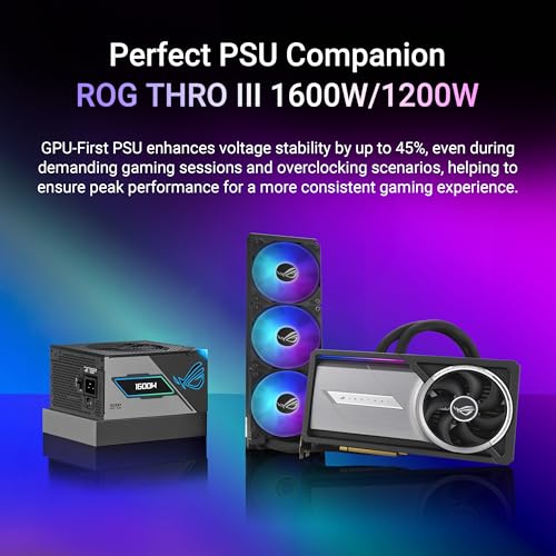 Image of ASUS Rog Astral LC GeForce RTX 5090, Nvidia, Graphics Card, Desktop, HDMI /DisplayPort - 32GB GDDR7 OC Edition, 360mm AIO Cooler for Optimal Performance that can Achieve the Highest GPU Boost Clock