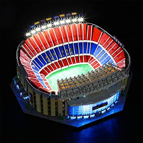 Skyview Moc-LED-Light-Kit Compatible with LEGO-10284-set, Create Your Unique FC-Barcelona, DIY-Building-Bricks-Toys Upgrade Accessories, Not inclubed Bricks.