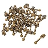 Alipis 40 Stück Teiliges Metall Reißverschluss Zipper Pulls Abnehmbare...