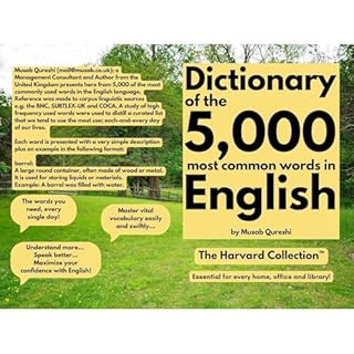 Dictionary of the 5000 most common words in English Audiobook By Musab Qureshi cover art