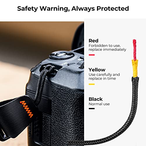 K&F Concept Camera Wrist Strap with Quick Release,Camera Hand Strap for All DSLR Camera Nikon Canon Sony Pentax - Image 4