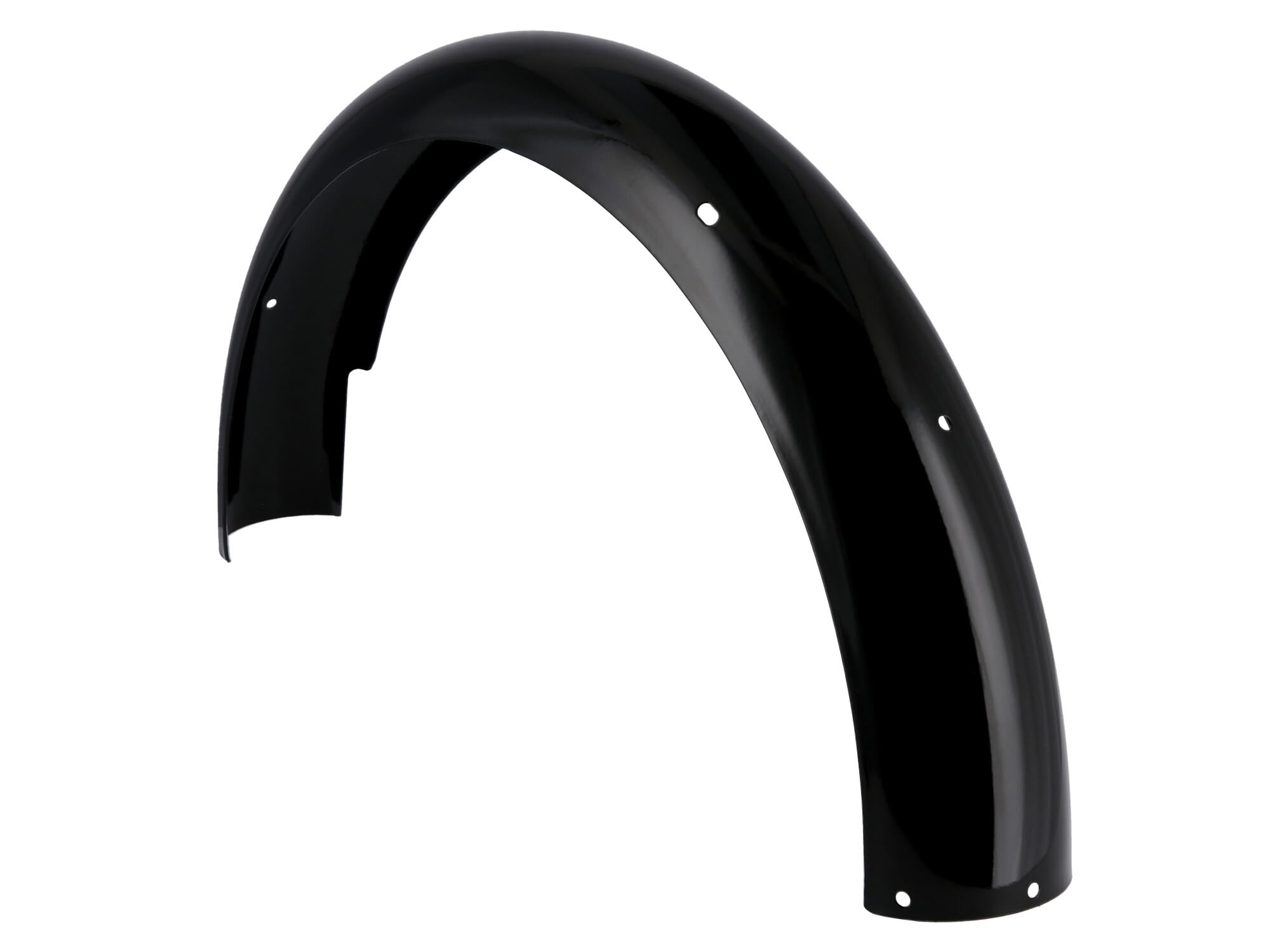 Kotflügel hinten, Schwarz pulverbeschichtet - für Simson S50, S51, S70