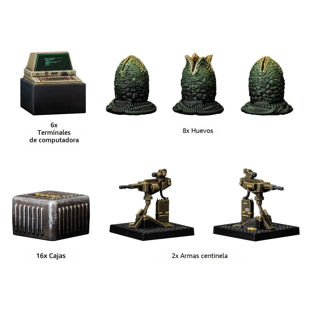 Gale Force Nine - Assets and Hazards - Aliens (Inglés)