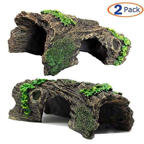 Tfwadmx Trunk Aquarium Decoration, Resin Batte Log Wood Ornament Fish Tank Hideout Cave Driftwood Tfwadmx Trunk Aquarium Decoration, Resin Batte Log Wood Ornament Fish Tank Hideout Cave Driftwood
