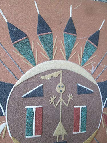 Amazon.co.jp: レア！ネイティブアメリカン サンドペイント砂絵