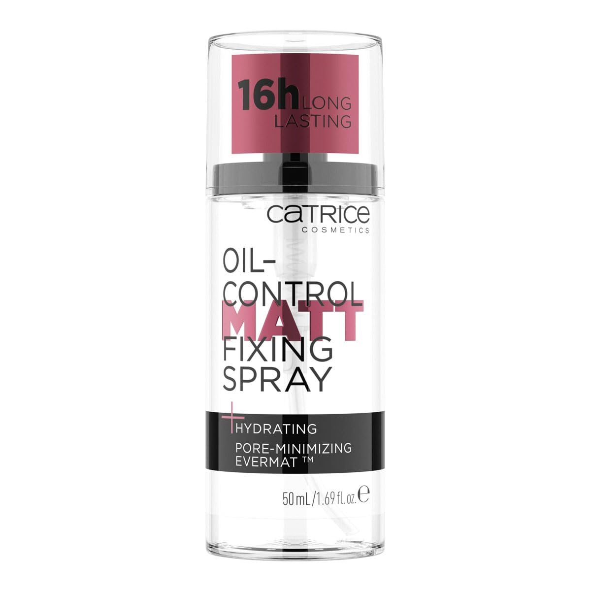 Catrice Matujący spray utrwalający Oil-Control, nawilżanie, długotrwały, matujący, naturalny, matowy (50ml)