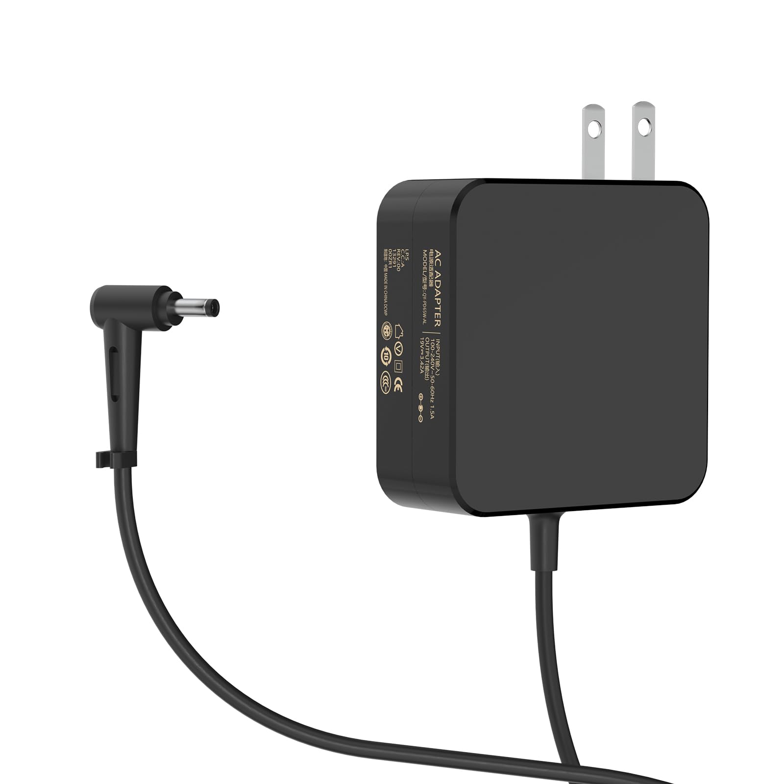 65W Ac Laptop Charger 19V 3.42A Circular Connector 4.0 1.35 Plug Compatible with Asus Chromebook Series C202Sa C203Sa C213Sa C223Na C423Na