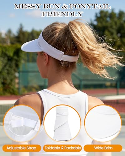 Visera solar American Trends para mujer protección UV miniatura 4