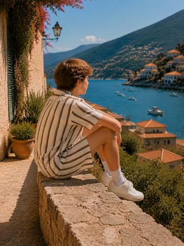 Image of Cakaner Tween Boys Summer Clothes 2 Piece Short Sleeve Graphic T-Shirt and Shorts Casual Outfit Set Size 7-14