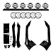 KC 50" Overhead Xross Bar Slimlite LED 6 - Compatible with Jeep Wrangler JL/Gladiator JT 18-20
