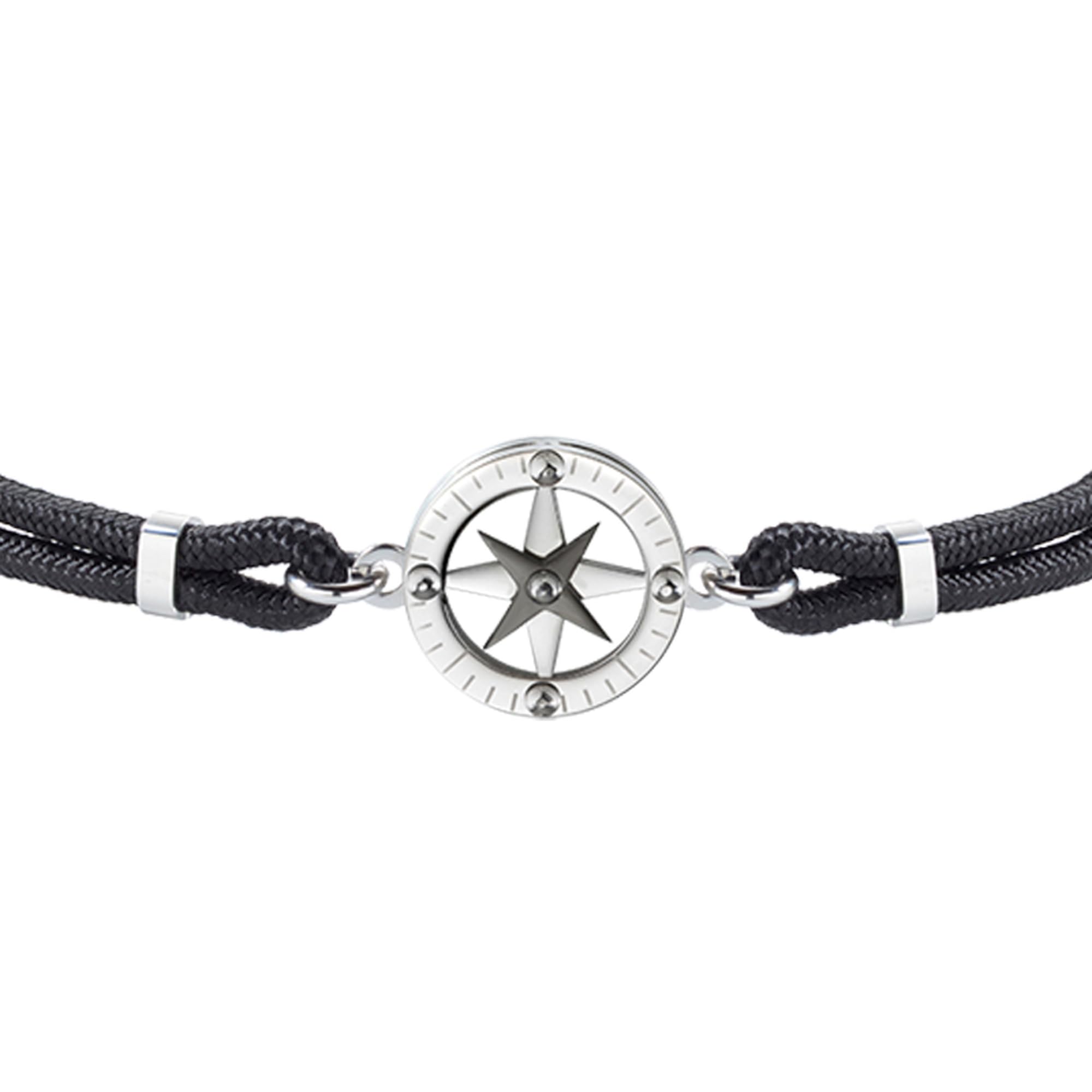 Morellato Bracciale da uomo, Collezione VERSILIA, in acciaio, nylon - SAHB07