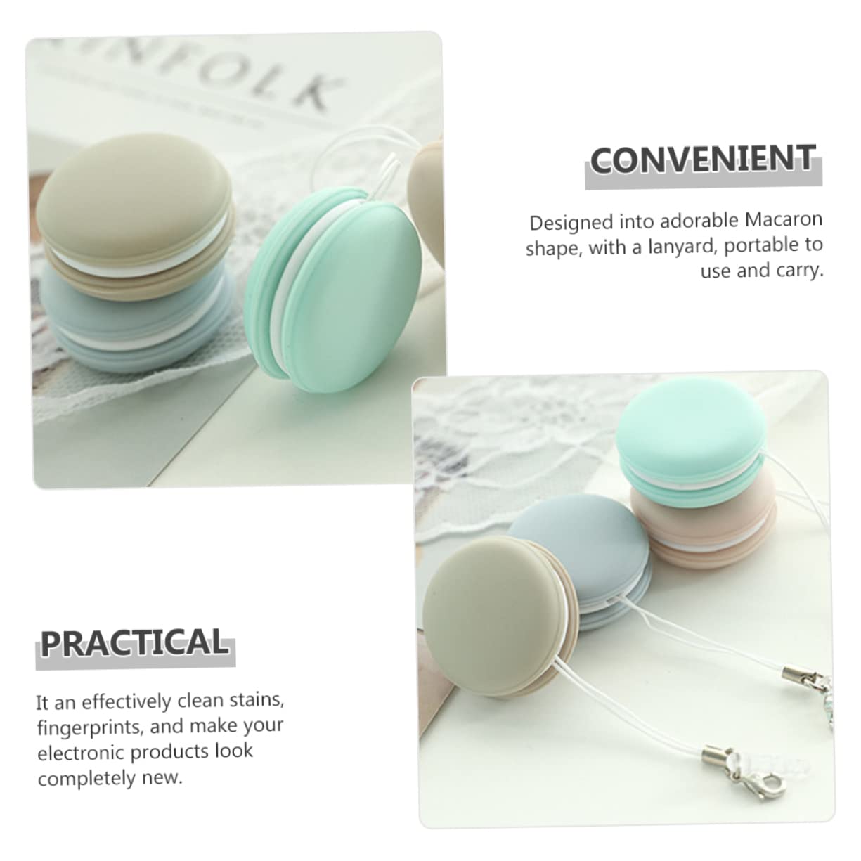 FOMIYES 4 Set Pulitore Dello Schermo Panno Per La Pulizia Degli Occhiali Panno Per La Pulizia Delle Lenti Salviette Per Lenti Detergenti Per Lenti Strumento Di Pulizia Pp Khaki 4 Pezzi * 4