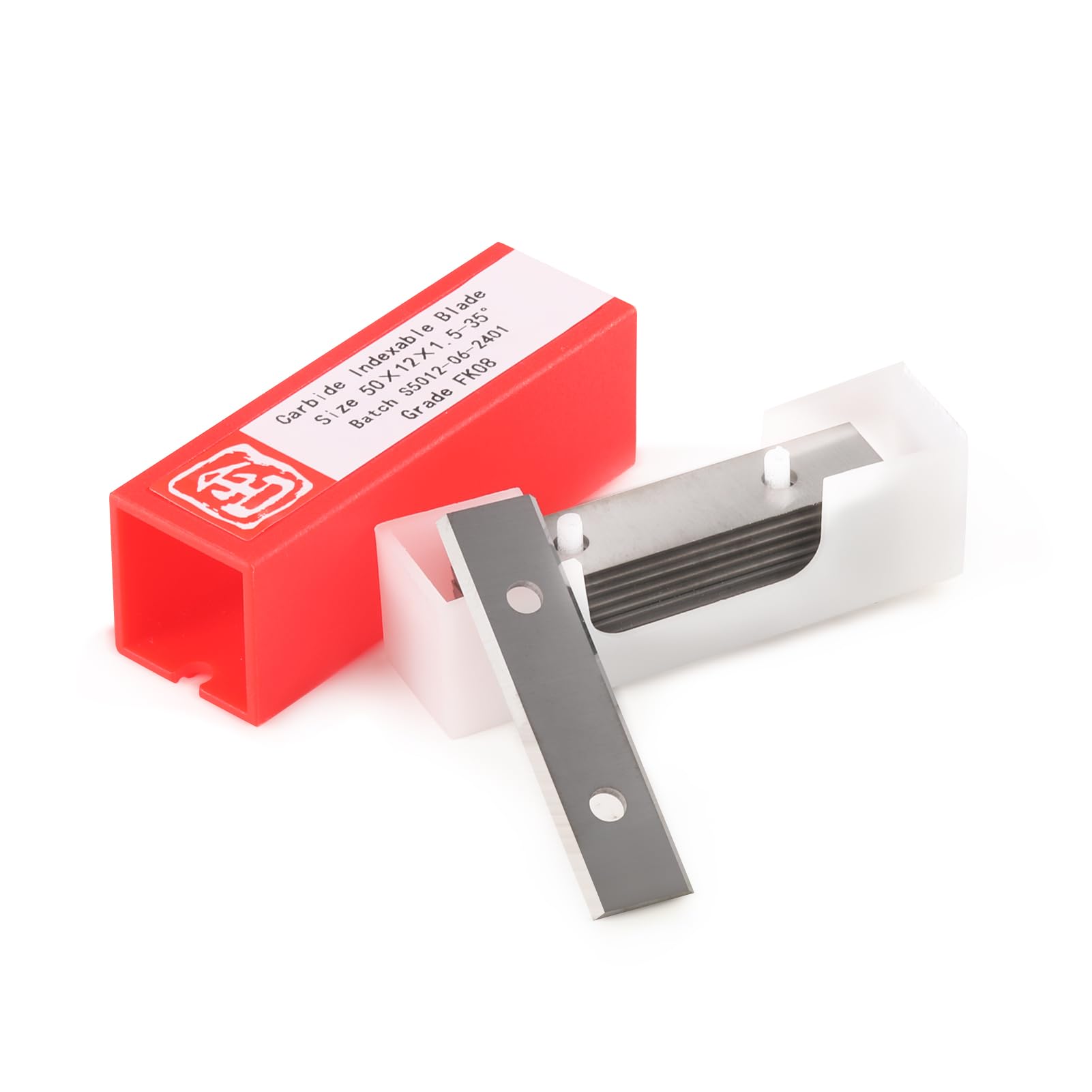 Inserti In Metallo Duro Per Frese - 10 Lame 50x12x1.5 Mm - Per Legno, PVC, Scanalature - Foto 12