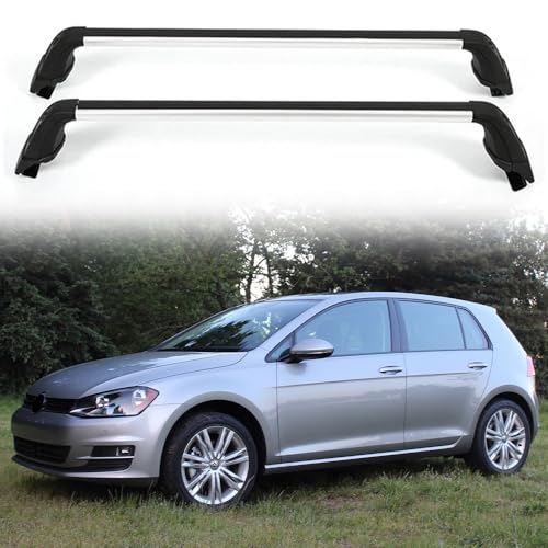 FYNXTRAL Silver Roof Rack for VW Golf GTI MK7 (2015-2021)