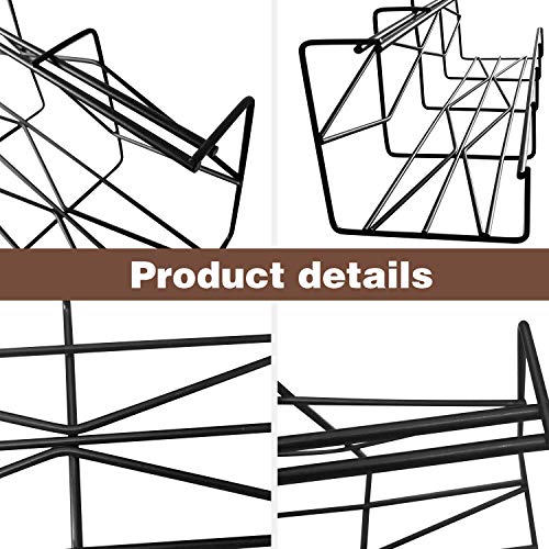 Under Desk Cable Tray Cable Organizer Tray for Wire Management,Metal Wire Cable Tray for Office,Home,Studio and More - Thumbnail 4