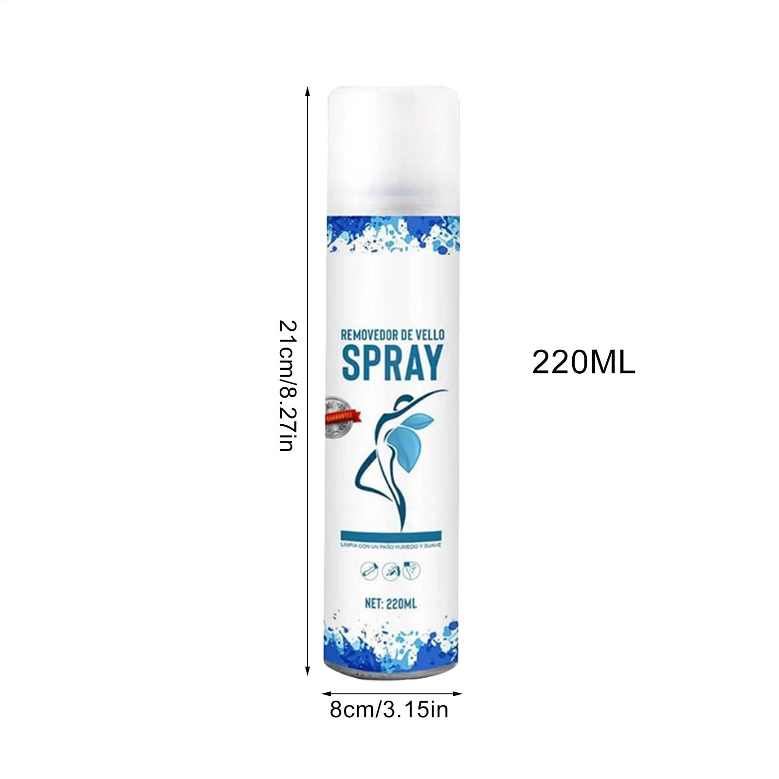 Body Hair Removal Spray 200 ml delikatna formuła bezpieczne dla wrażliwej skóry