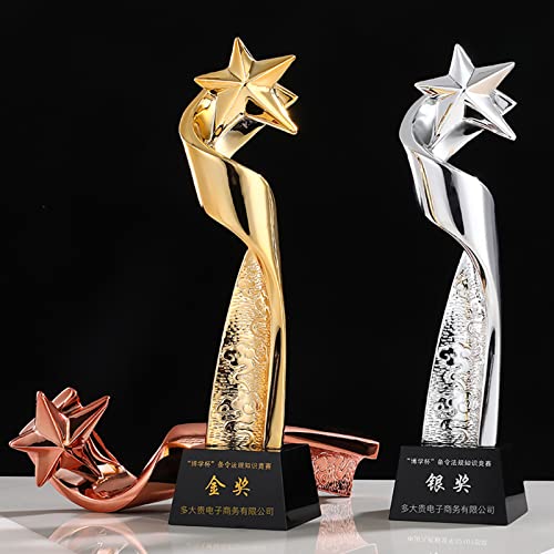 Troféu de prêmio personalizado, prêmios de troféu personalizados, base de cristal, prêmio/troféu per