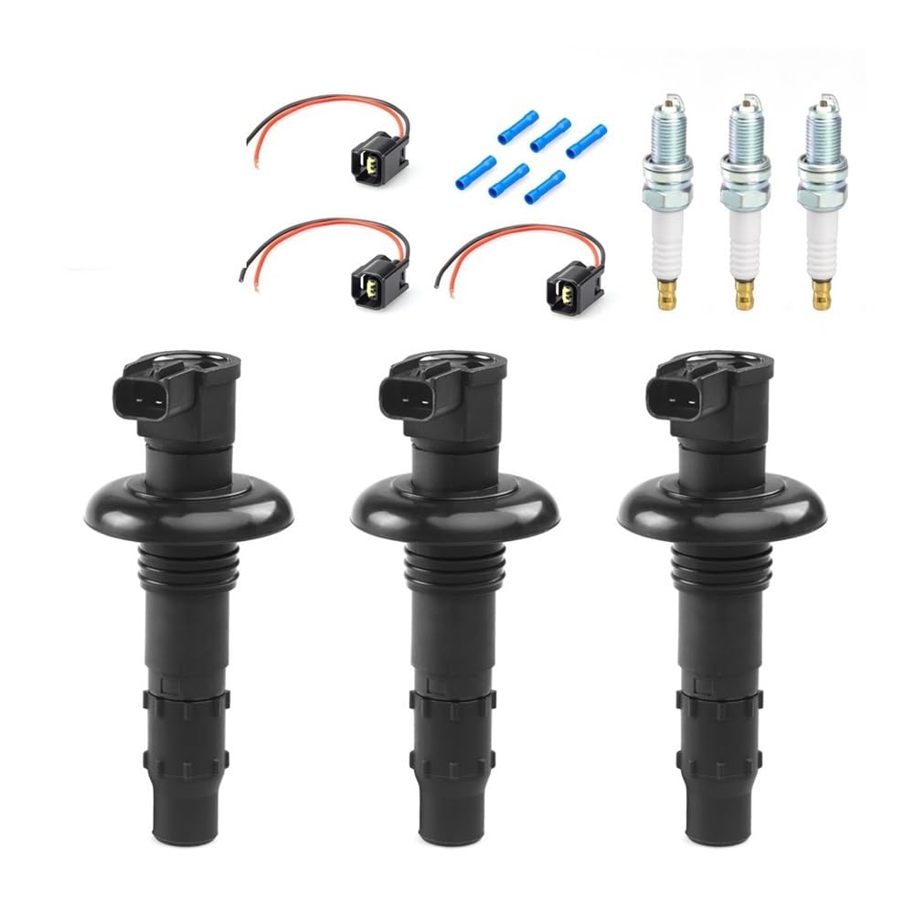 Bujías Bobina de Encendido Bujías con Chispa para Sea Doo RXT RXP GTX para GTR GTI Wake GTS 130 155 215 255 260 296000307 420664020 290664020