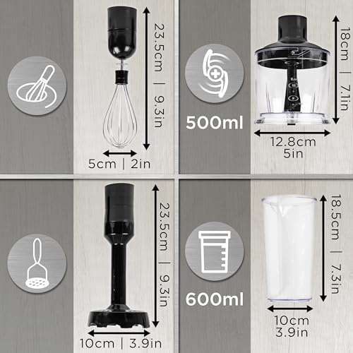 Accesorios Duronic HBA35 para repostería casera y sopas de verduras 3