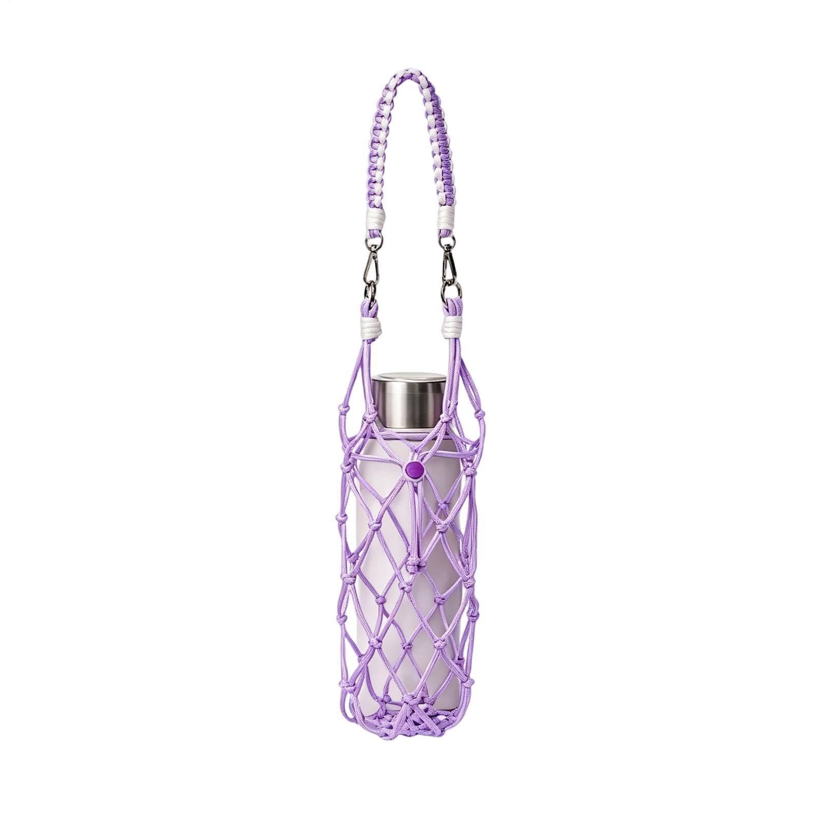 Soporte para botellas de algodón con correa ajustable para transporte cómodo 8