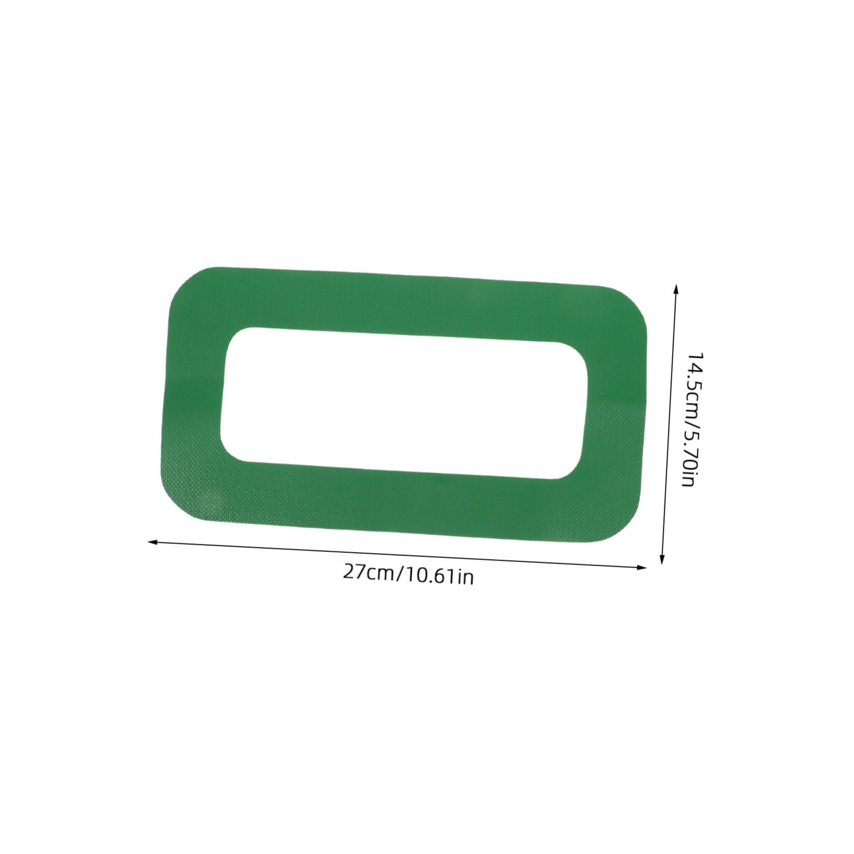 Kisangel Paddleboard Fin Base Protector Waterproof Adhesive Tape for Surfing Board Kayak Accessory Fin Base Fixed Decal for Enhanced Performance and Protection