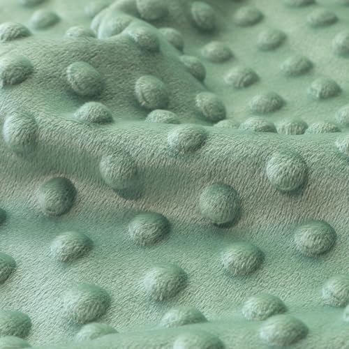 Image of HOMRITAR Baby Blanket for Boys Girls Soft Plush Minky Toddler Blanket with Double Layer Dotted Backing, Cute Farm Cow Multicolor Printed 30 x 40 Inch (75 x 100 cm)