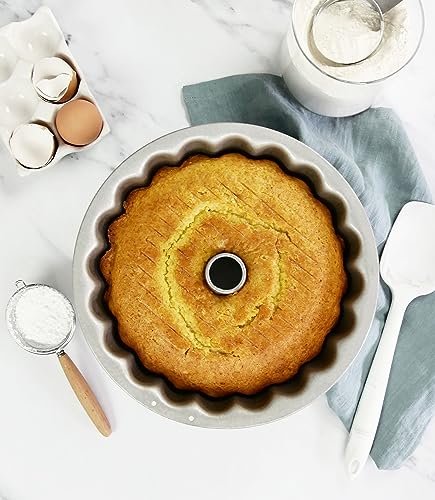 Image of USA Pan Global Bakeware Scalloped Tube Cake Pan