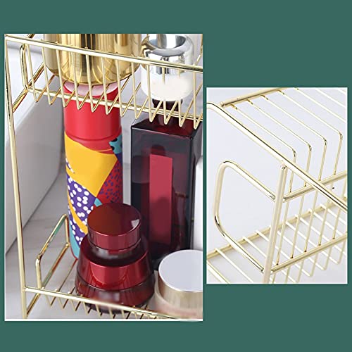 Organisateur Maquillage Boîte de Rangement cosmétique Boîte de Rangement cosmétique Lavez la Table Robinet de Rangement de la Peau Soins de la Peau Rangement Maquillage (Size : M)