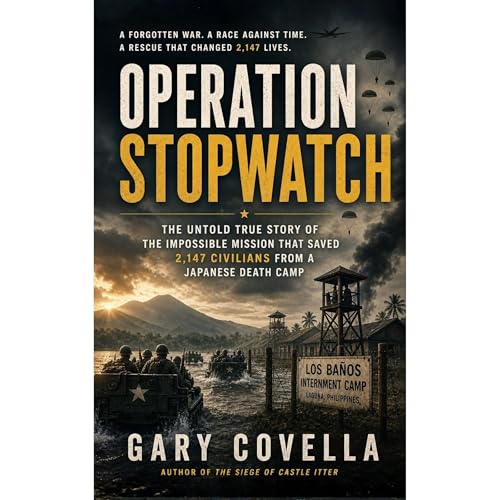 Operation Stopwatch Audiolibro Por Gary Covella arte de portada
