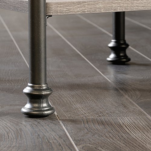 Sauder Canal Street Side Table, Northen Oak Finish #TOP6